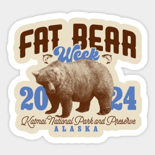 Fat Bear Week 2024 Sticker